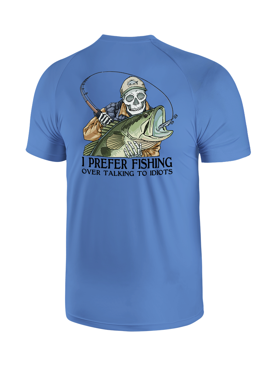 Talk Less Fish More UPF Tee