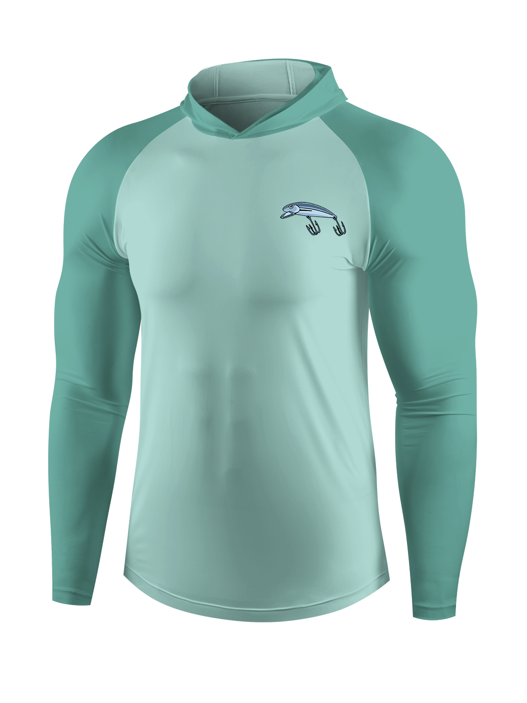 Talk Less Fish More UPF Hoodie