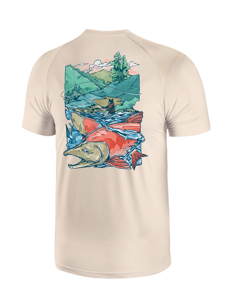 Wild Spirit of Fly Fishing UPF Tee