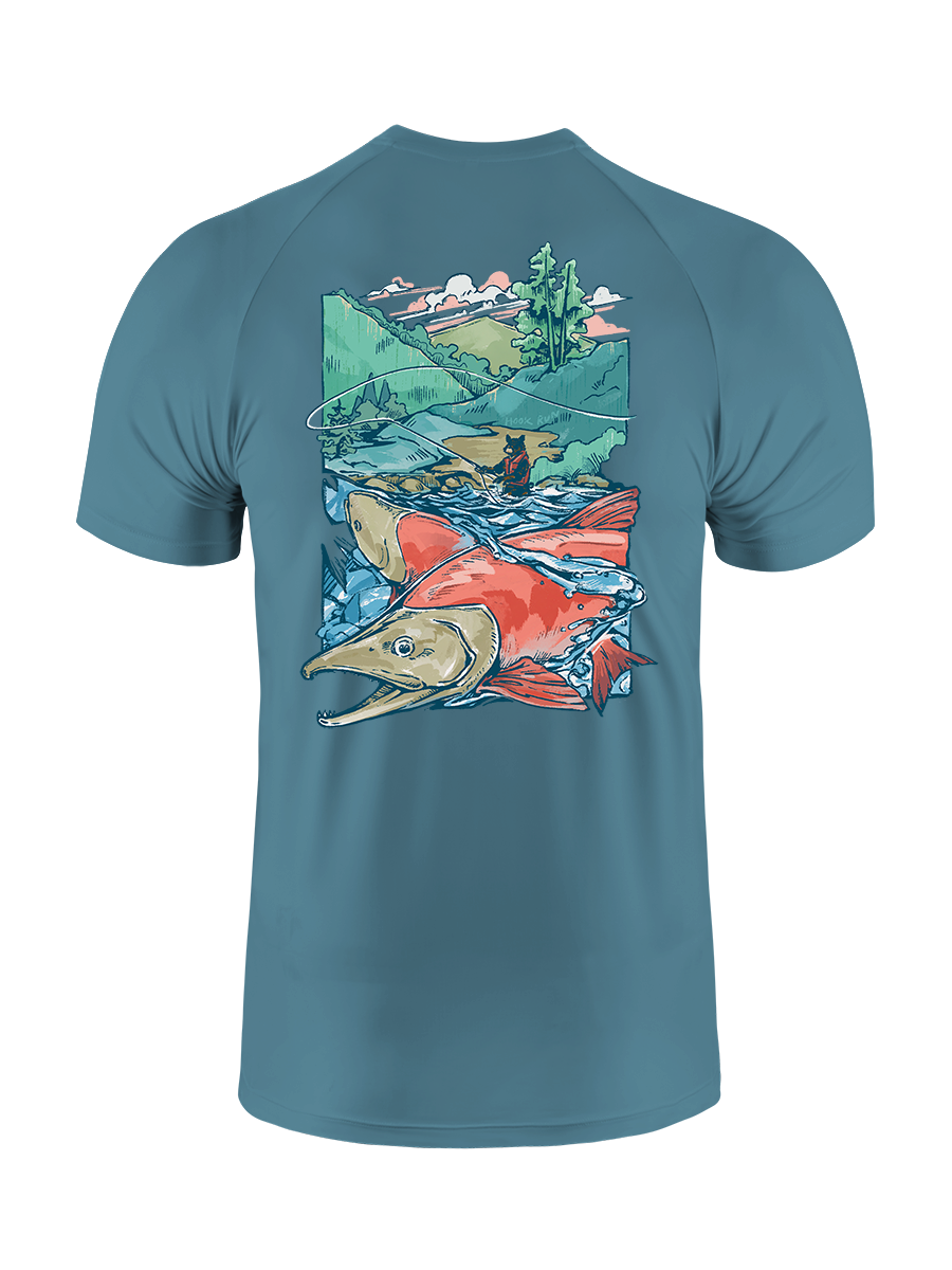 Wild Spirit of Fly Fishing UPF Tee