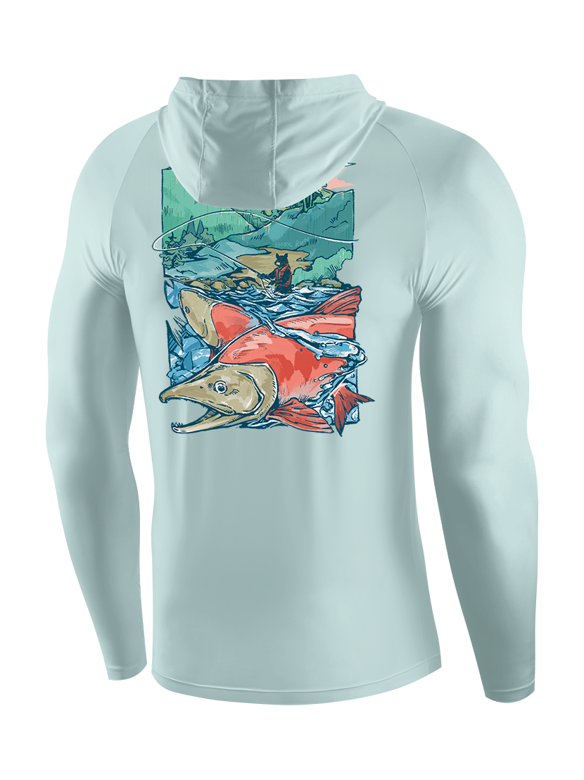 Wild Spirit of Fly Fishing UPF Hoodie