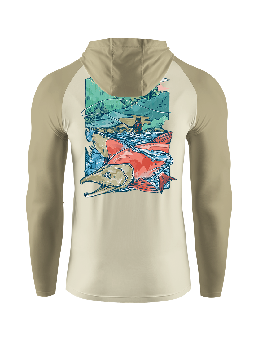 Wild Spirit of Fly Fishing UPF Hoodie