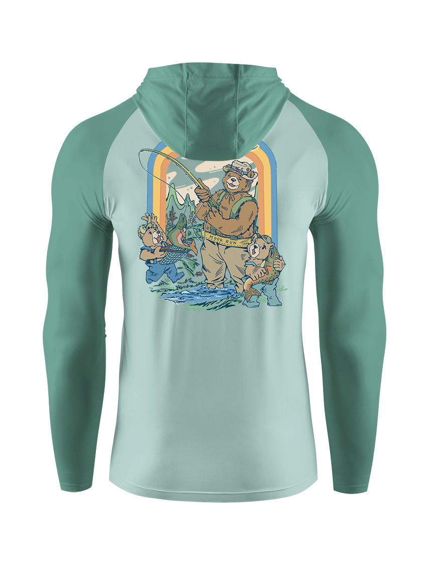 Reel Love Family Fishing UPF Hoodie