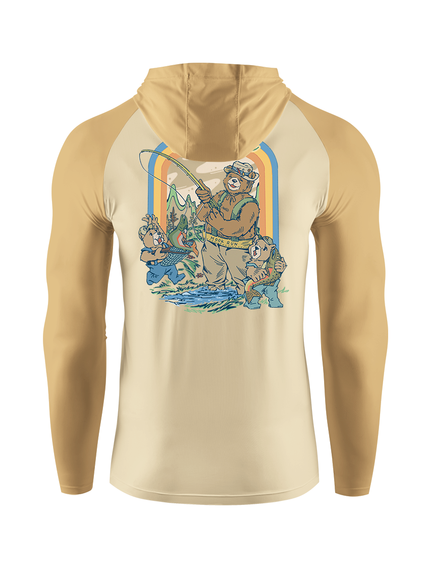Reel Love Family Fishing UPF Hoodie