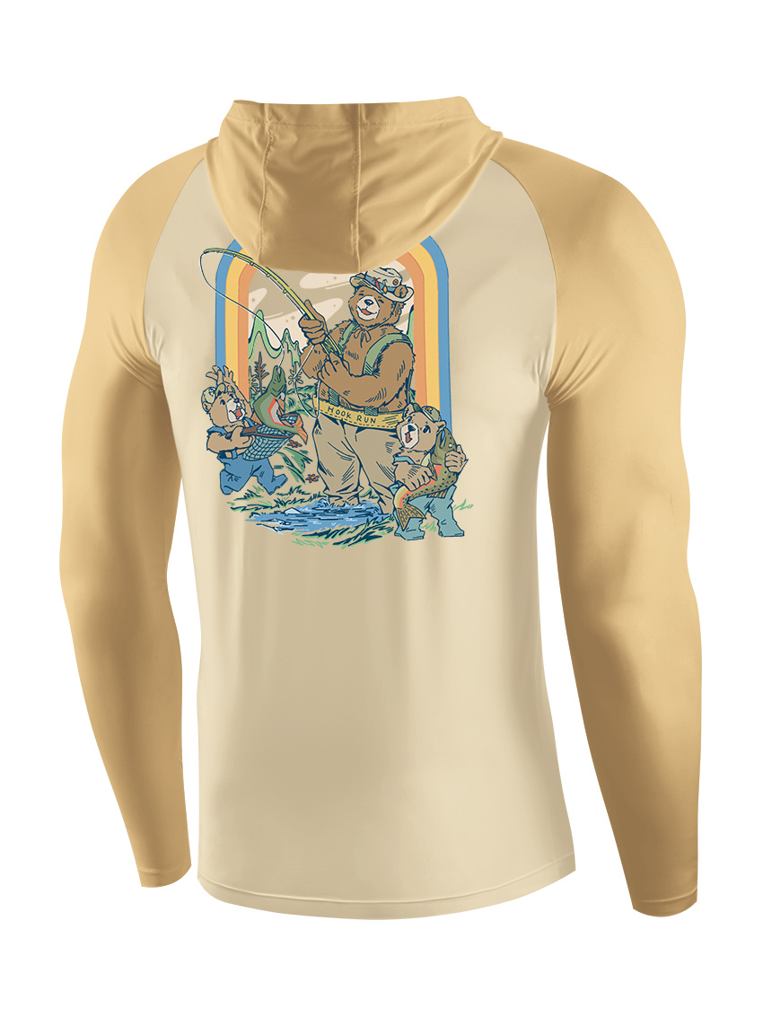Reel Love Family Fishing UPF Hoodie