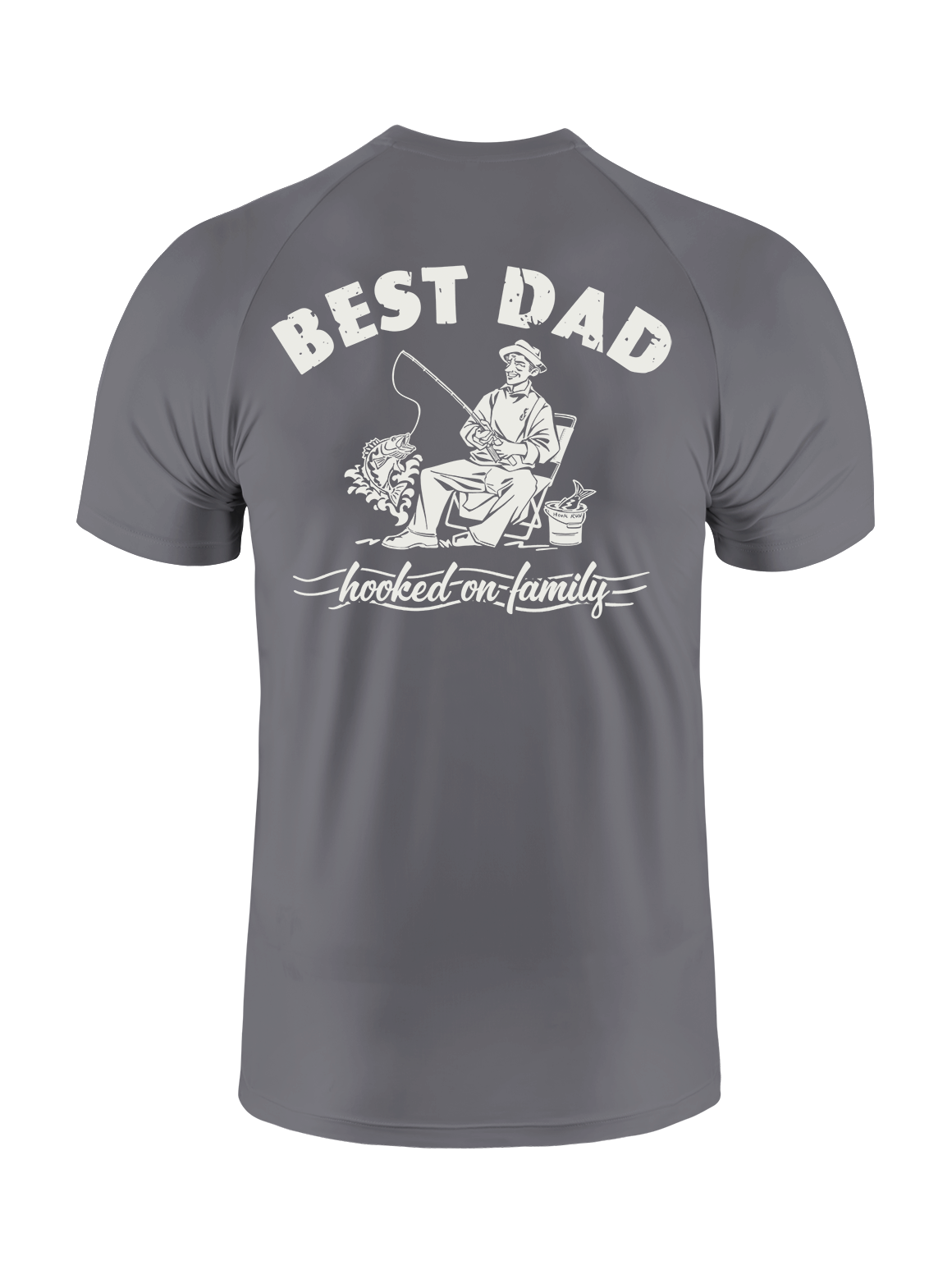 Best Fishing Dad UPF Tee