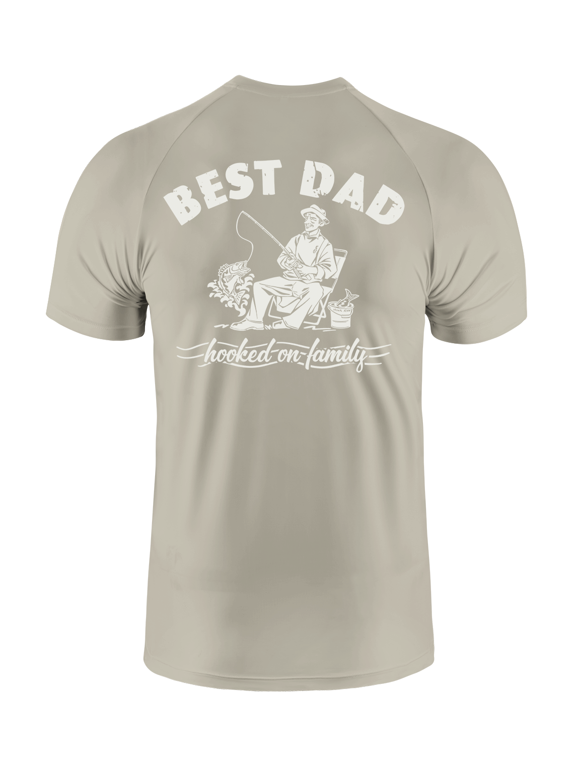 Best Fishing Dad UPF Tee