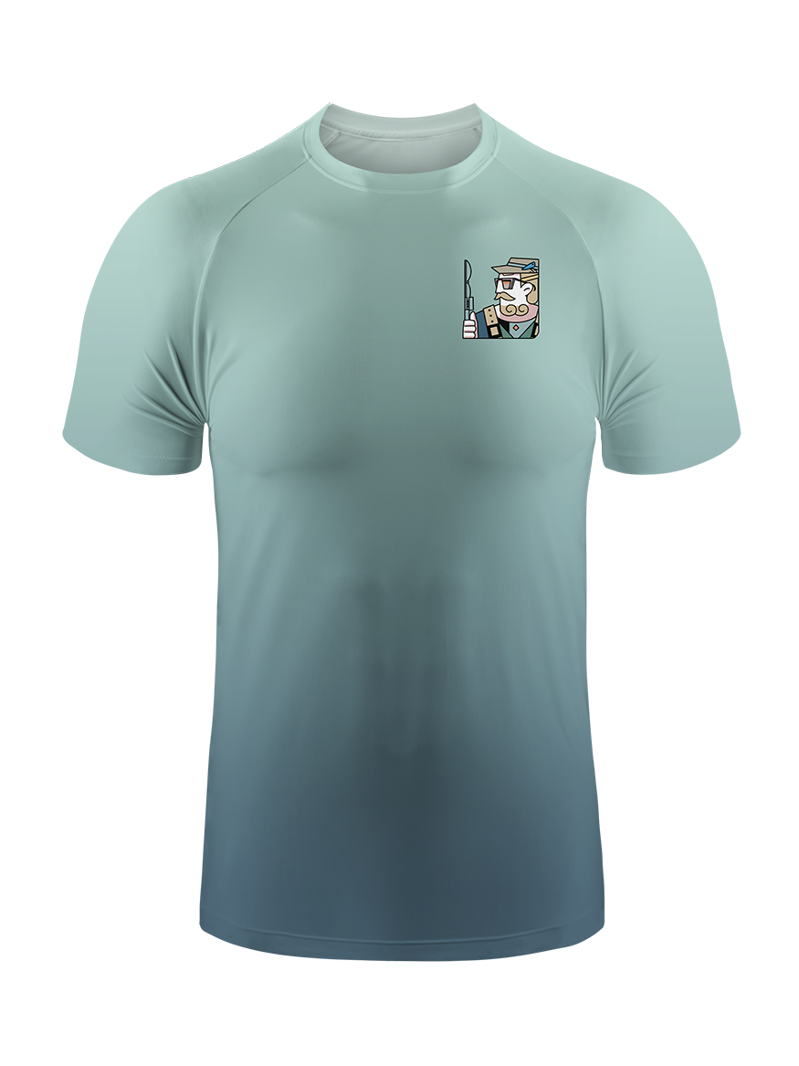 Fishing Together Bonding Forever Gradient Fishing Tee