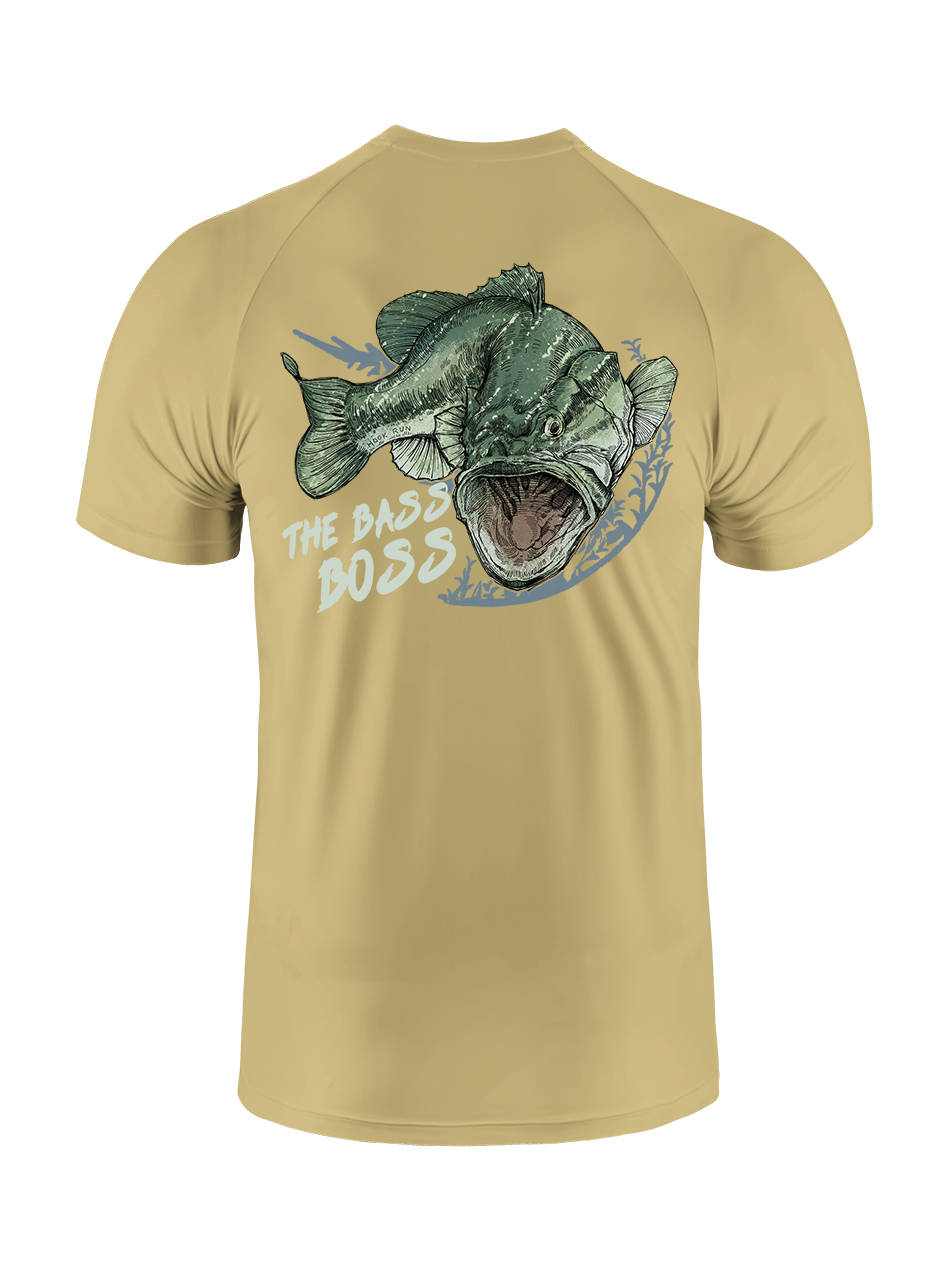 The Bass Boss UPF Tee