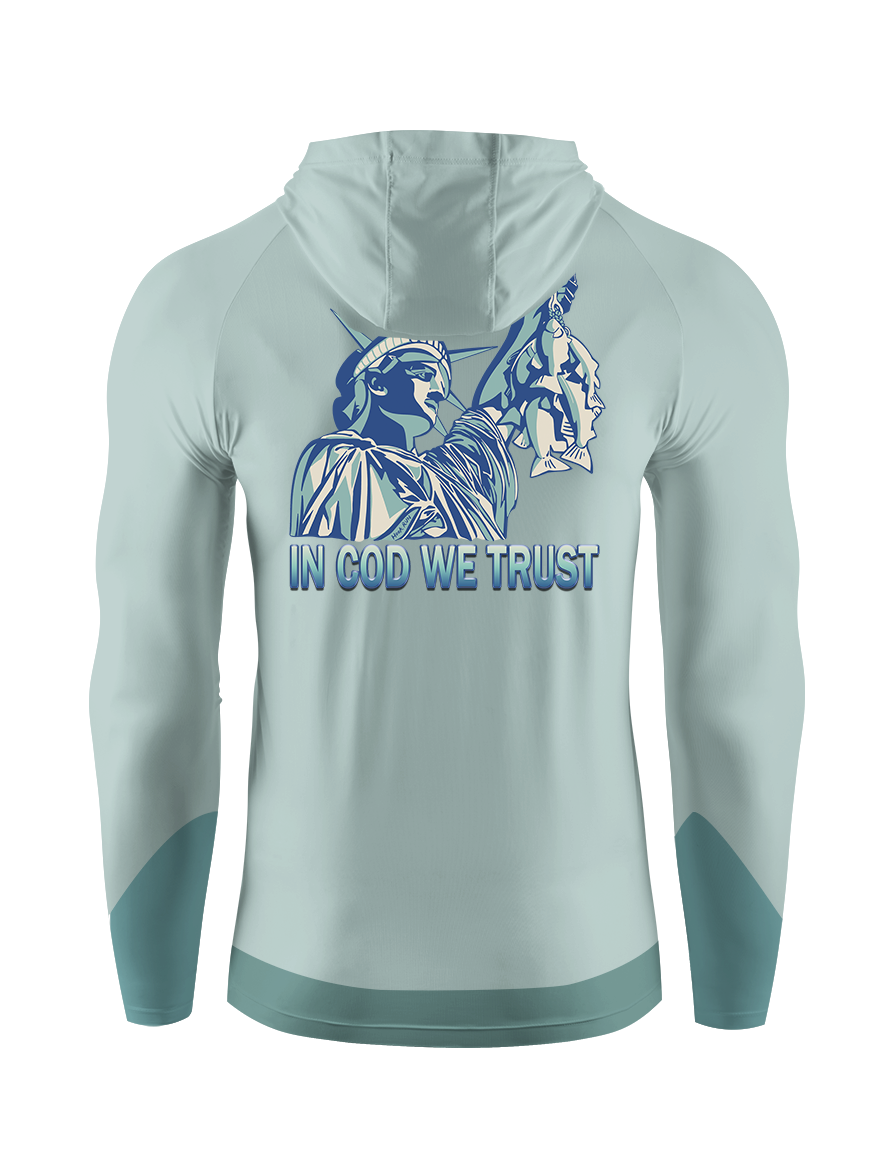 In Cod We Trust UPF Hoodie