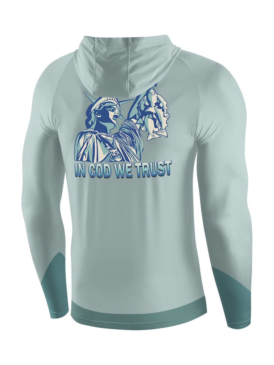 In Cod We Trust UPF Hoodie