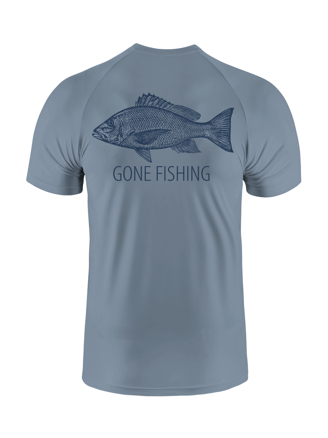 Gone Fishing Catch You Later UPF Tee