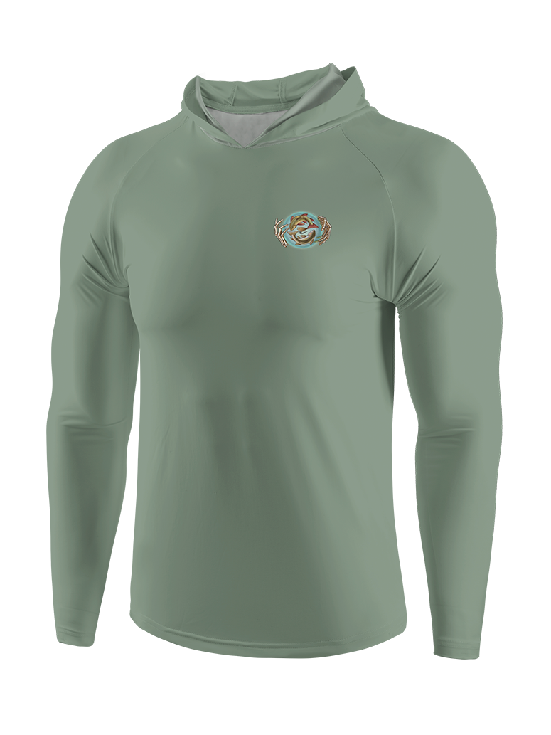 The Circle of Life Enchanted Trout UPF Hoodie