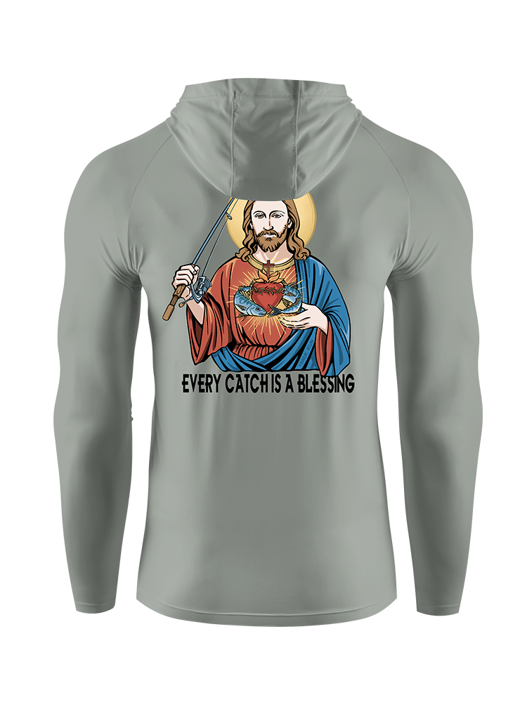 Every Catch Is a Blessing UPF Hoodie