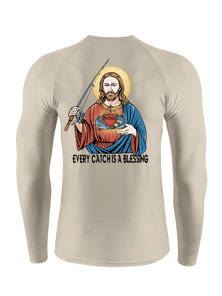 Every Catch Is a Blessing UPF Long Sleeve Shirt