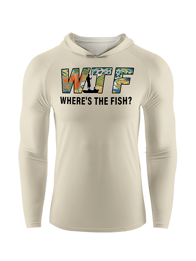 Where is The Fish Funny UPF Hoodie