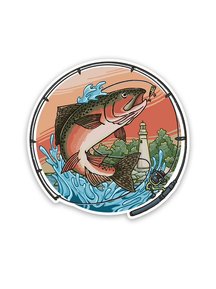 Legendary Catch Fishing Adventure Sticker