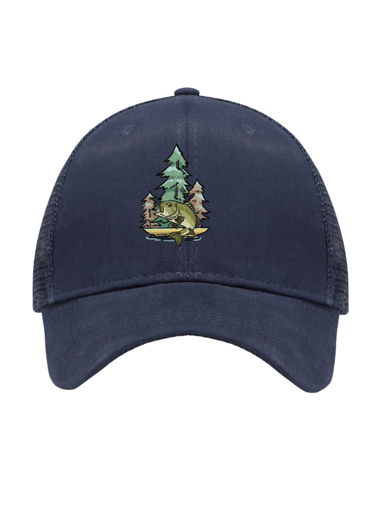 Reel Moments at Clear Lake Mesh Velcro Hat