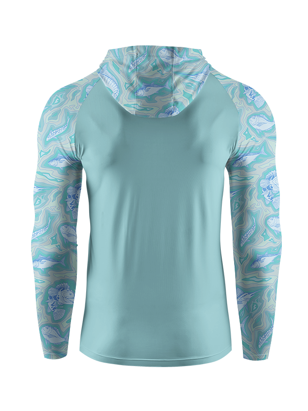 Key West Fish Set UPF Hoodie