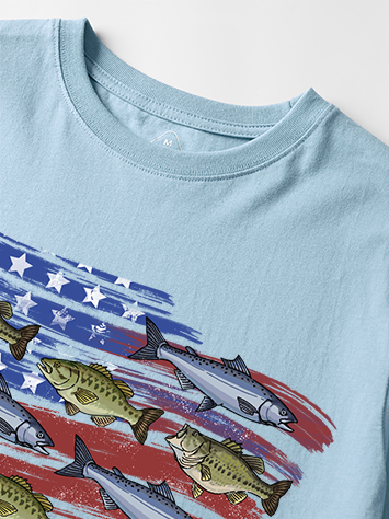 Catch More Than Fish Vintage Cotton Tee