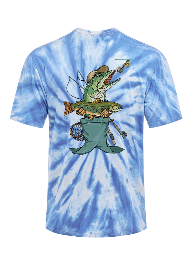 Who Is My Prey Tie Dye Tee