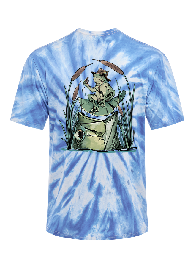 There's Always A Bigger Fish Tie Dye Tee