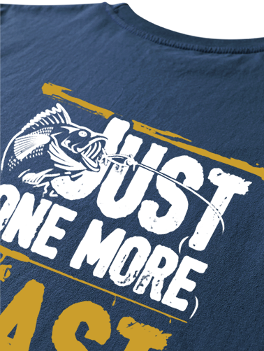 Just One More Cast Fishing Unisex Classic Cotton Tee