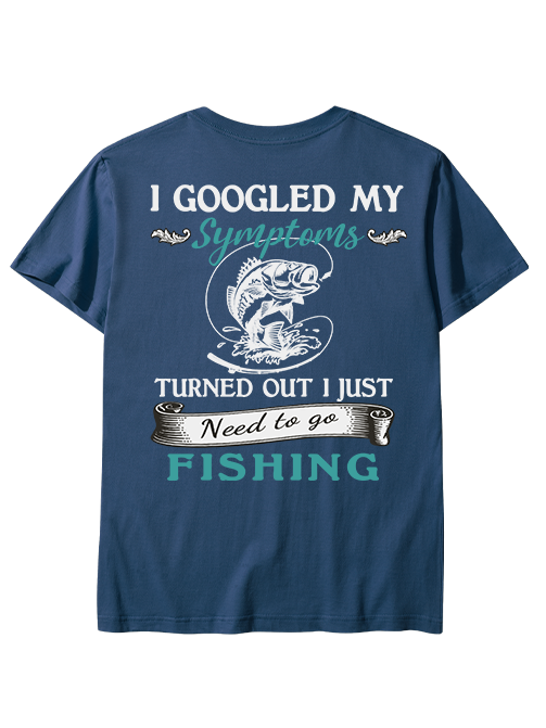 Need to Go Fishing Humorous Unisex Classic Cotton Tee