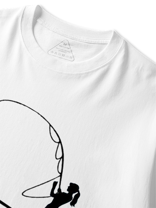 Heartbeat of a Fisherwoman Unisex Classic Cotton Tee