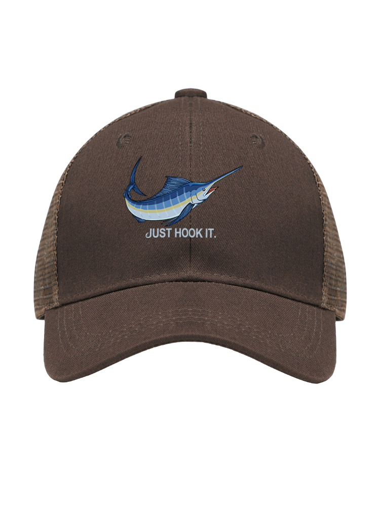 Just Hook It Mesh Velcro Hat