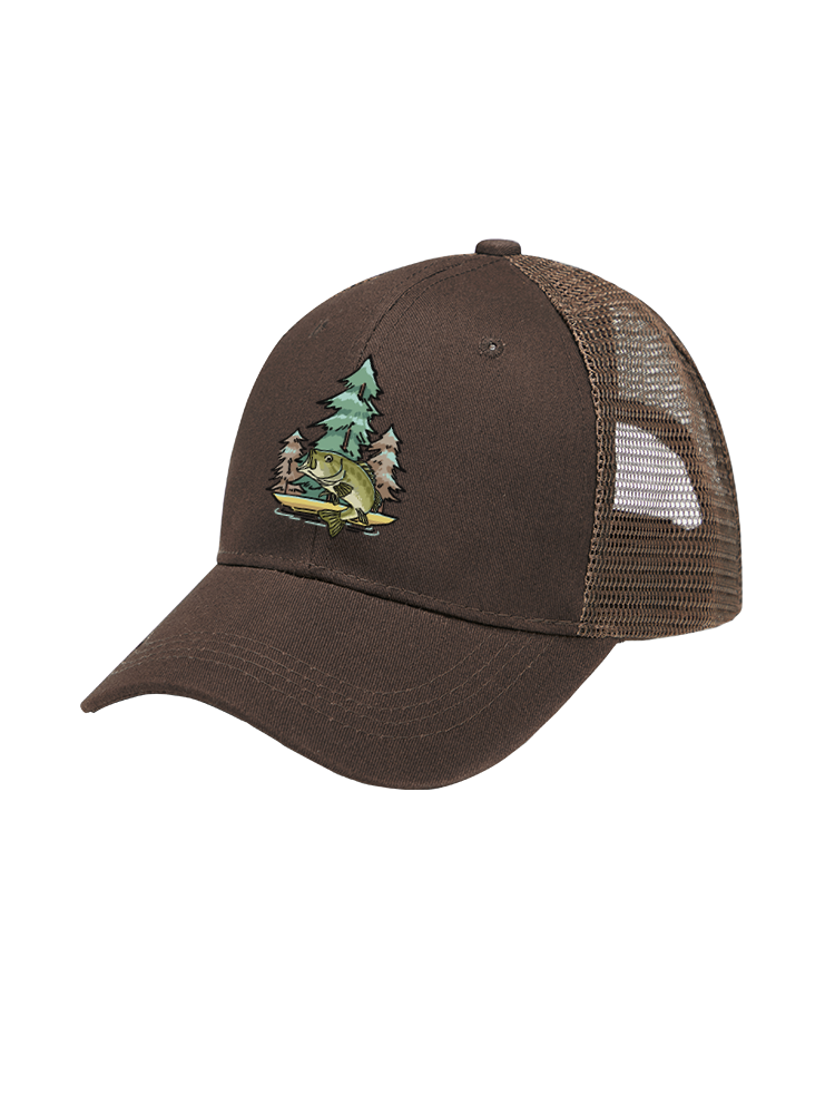 Reel Moments at Clear Lake Mesh Velcro Hat