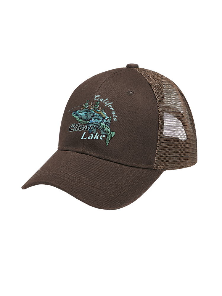 Reel Moments at Clear Lake Mesh Velcro Hat
