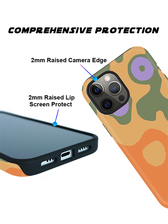 Unique and Artistic Trout Skin Full Print iPhone Case