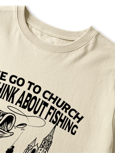 Faith & Fishing Reflective Moments Unisex Classic Cotton Tee