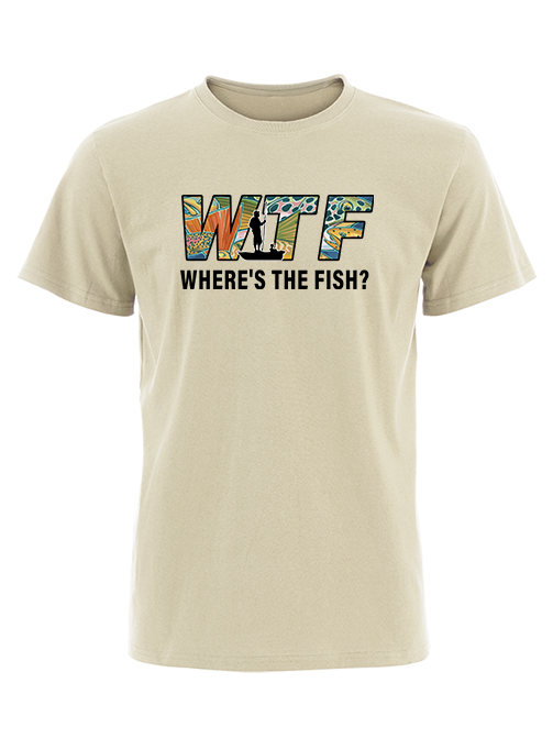 Where is The Fish Funny Unisex Classic Cotton Tee