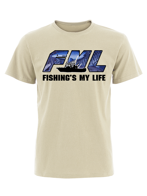 Fishing is My Life  Unisex Classic Cotton Tee