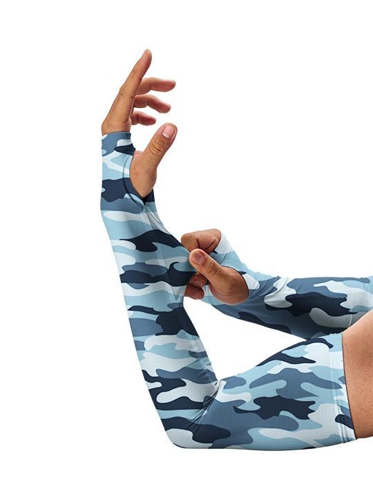 Classic Fashion Camo Full Print Sun Protection Arm Sleeves