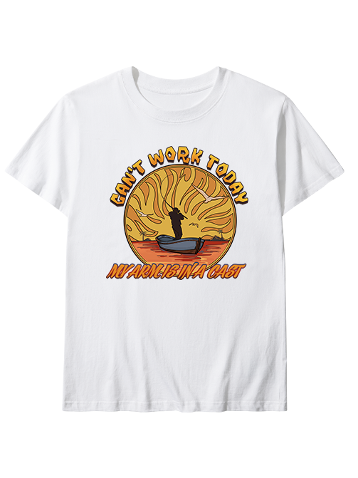 Can't Work Today My Arm's in a Cast  Unisex Classic Cotton Tee