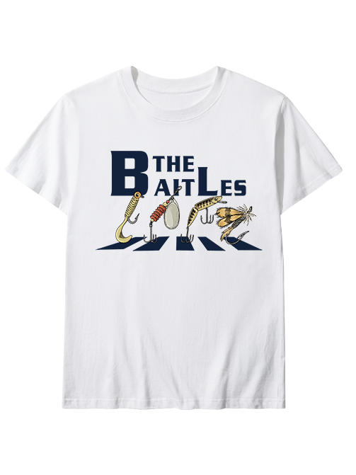 The Baitles Fishing Lure Catchy Unisex Classic Cotton Tee