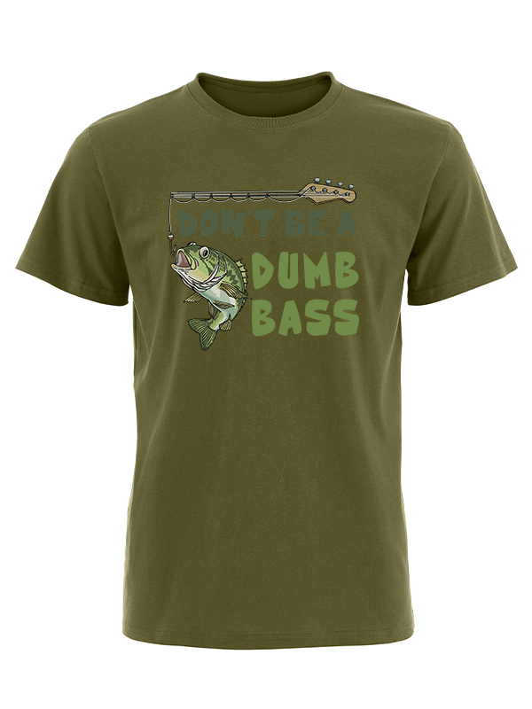 Don't Be a Dumb Bass Vintage Cotton Tee