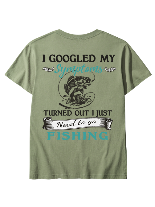Need to Go Fishing Humorous Unisex Classic Cotton Tee