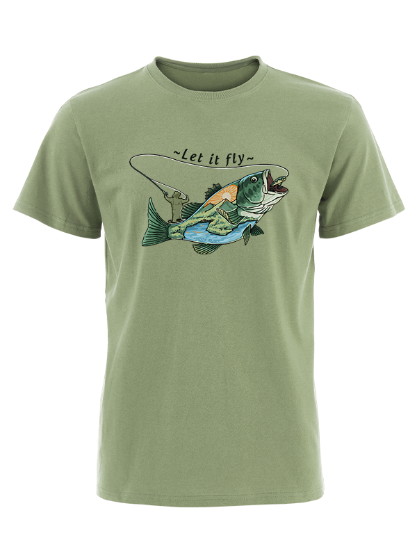 Let It Fly Vintage Cotton Tee