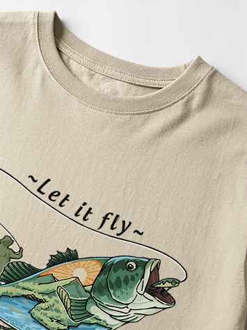 Let It Fly Vintage Cotton Tee