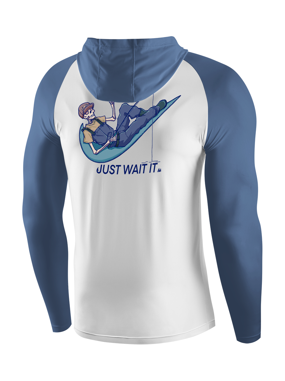 Just Wait It UPF Hoodie