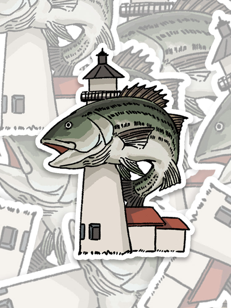 Cape Cod Beacon Sticker