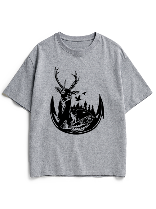 Wild Pursuits Fishing and Hunting Heavyweight Cotton T-Shirt