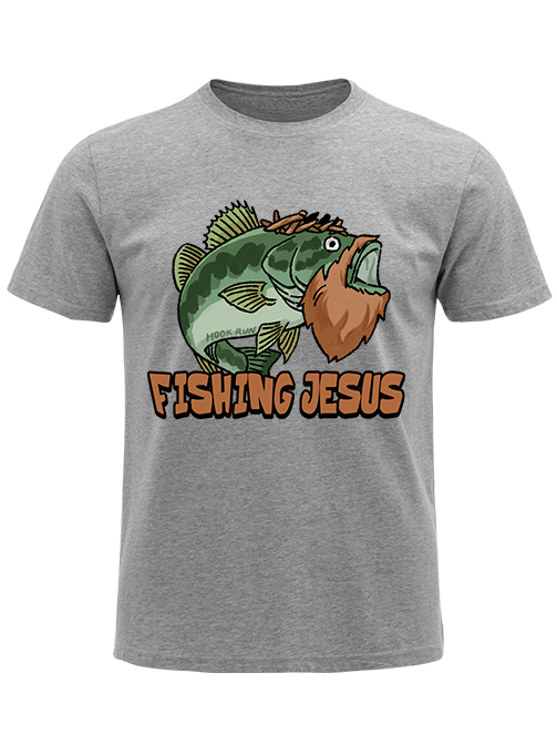 The Savior of the Catch Fishing Jesus Unisex Classic Cotton Tee