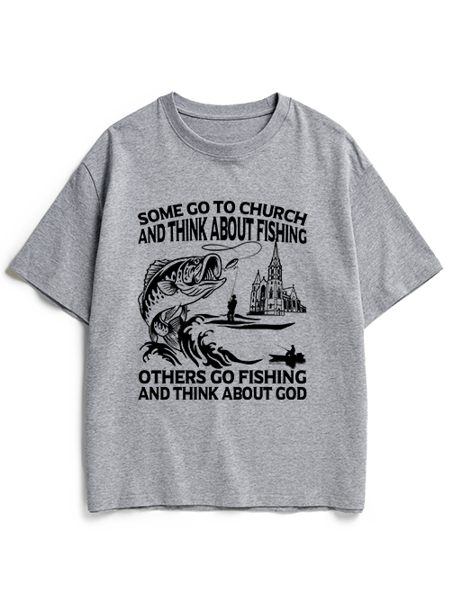 Faith & Fishing Reflective Moments Heavyweight Cotton T-Shirt
