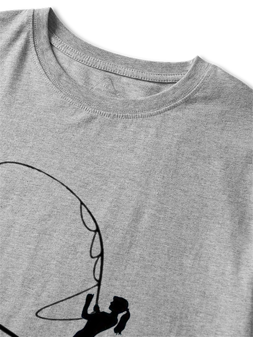 Heartbeat of a Fisherwoman Unisex Classic Cotton Tee
