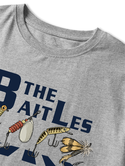 The Baitles Fishing Lure Catchy Unisex Classic Cotton Tee